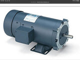 Leeson 098032.00 3/4 Hp DC Motor 90 Volts 1750 Rpm 56C FR TEFC
