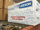 Leeson 098032.00 3/4 Hp DC Motor 90 Volts 1750 Rpm 56C FR TEFC