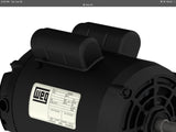 Weg 00536OS1CCDG56HZ 5 Hp AC Motor 208-230 V Single Phase 56HZ Frame 2P 3600 Rpm