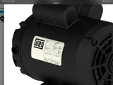 Weg 00536OS1CCDG56HZ 5 Hp AC Motor 208-230 V Single Phase 56HZ Frame 2P 3600 Rpm