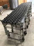 Flexible Gravity Skatewheel Conveyor 23" x 25'