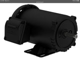 Weg .7518ES3E56C-S 3/4 HP AC Motor 208-230/460 V 3 Phase 4P 1800 Rpm 56C Frame