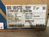 Weg 00158ES1E145T 1 1/2 HP AC Motor 208-230/460 V 1 Phase 4P 1800 Rpm 143/5T Fr