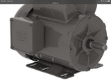 Weg 00158ES1E145T 1 1/2 HP AC Motor 208-230/460 V 1 Phase 4P 1800 Rpm 143/5T Fr