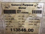 Leeson 113846.00 1 1/2 HP AC Motor 208-230/460 V Phase 1725 Rpm 4P 56H Frame