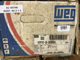 Weg 00158EP35145T 1 1/2 Hp AC Motor 208-230/460 V 3 Phase 4P 1800 Rpm 145T Frame