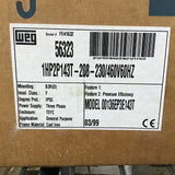 Weg 00136EP3E143T 1 HP AC Motor 208-230/460 V 3 Phase 2P 3600 Rpm 143T Fr