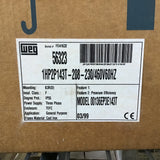 Weg 00136EP3E143T 1 HP AC Motor 208-230/460 V 3 Phase 2P 3600 Rpm 143T Fr