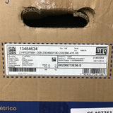 Weg 00236ET3E56-S 2 HP AC Motor 208-230/460 V 3 Phase 2P 3600 Rpm 56H Frame