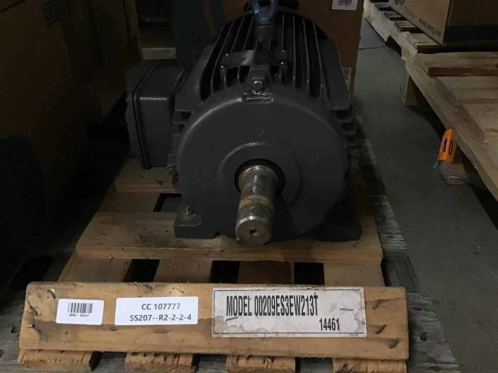 Weg 00209ES3EW213T 2 Hp AC Motor 208-230/460 V 3 Phase 850 Rpm 213T Frame