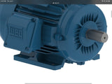 Weg 00512ET3E215T-W22 5 HP AC Motor 208-230/460 V 3 Phase 6P 1200 Rpm 213/5T Fr