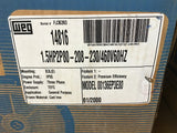 Weg 00136EP3E80 AC Motor 1.5 Hp 208-230/460 Volts 3600 Rpm 2P 80 Frame