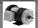 Weg 00156ET3EJP56J-S 1.5 HP AC Motor 208-230/460 volts 3600 Rpm 2P 56J Frame