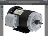 Weg 00336ES3EJP56J-S 3 HP AC Motor 208-230/460 volts 3600 Rpm 2P