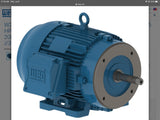Weg 01536ET3E215JM-W22 15 HP AC Motor 208-230/460 Volts 3600 Rpm 2P 213/5JM Fr