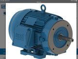 Weg 01536ET3E215JM-W22 15 HP AC Motor 208-230/460 Volts 3600 Rpm 2P 213/5JM Fr