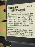 Furnas 42BE35AJ106 Definite Purpose Contactor 30 Amp 240 volt 7 1/2 HP 110V Coil