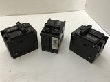 Eaton BR220 20 Amp 2 Pole Circuit Breaker Lot of 3