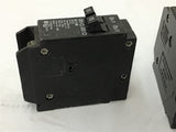 Eaton BD1515 2 Pole 15 Amp Circuit Breaker Lot of 2