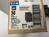 Eaton BR230 2 Pole 30 Amp Circuit Breaker Lot of 4