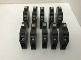 Eaton CH130 Single Pole 30 Circuit Breaker Lot of 10