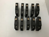 Eaton CH130 Single Pole 30 Circuit Breaker Lot of 10