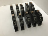 Eaton CH130 Single Pole 30 Circuit Breaker Lot of 10