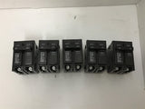 Eaton BR240 2 Pole 40 Amp Circuit Breaker Lot of 5