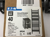 Eaton BR240 2 Pole 40 Amp Circuit Breaker Lot of 5