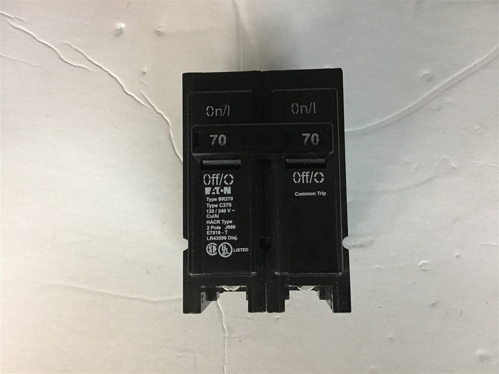 Eaton BR270 70 Amp 2 Pole Circuit Breaker 120/240 V