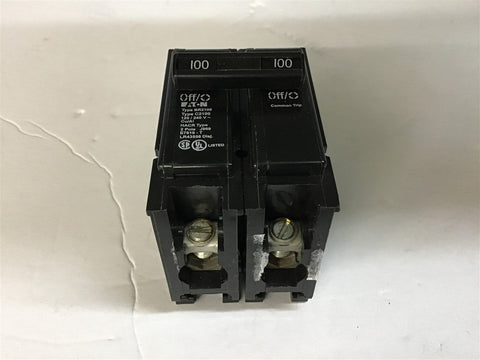 Eaton BR2100 2 Pole 100 Amp Circuit Breaker