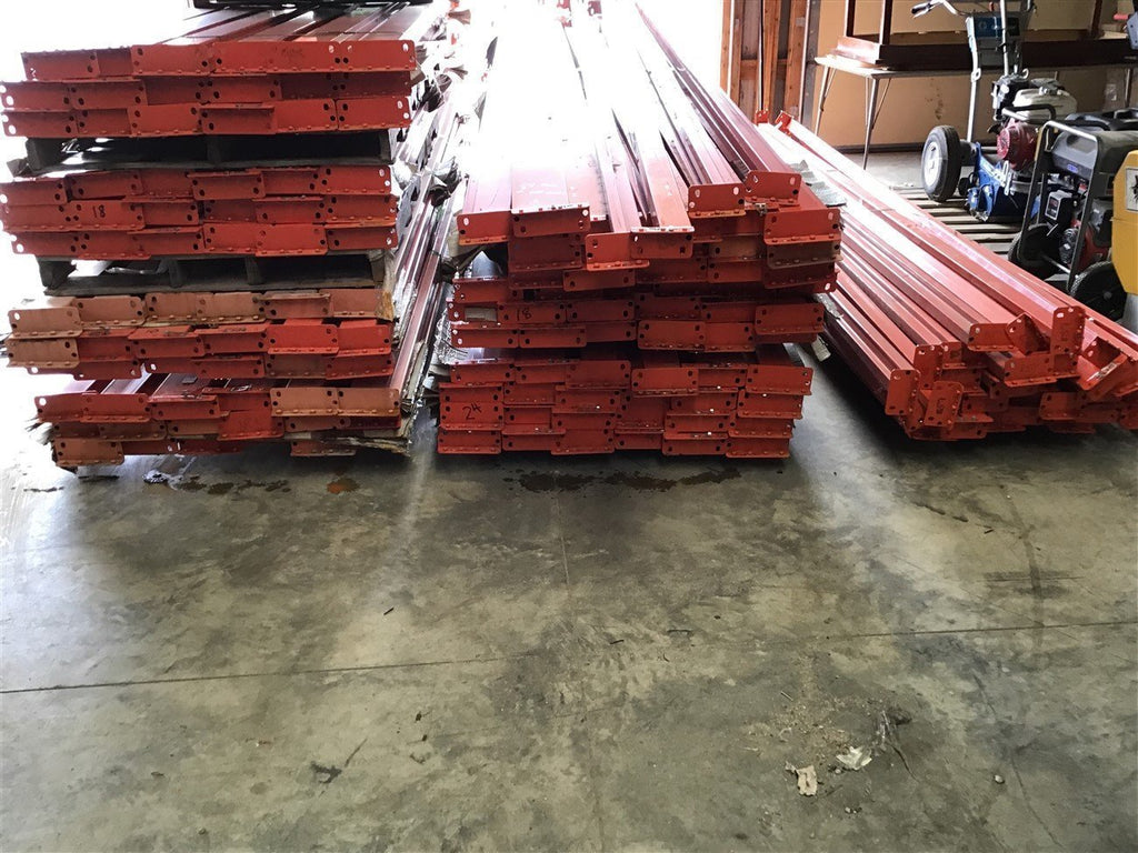 Teardrop Pallett Racking Beams 13FT Long