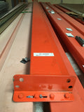 Teardrop Pallett Racking Beams 13FT Long