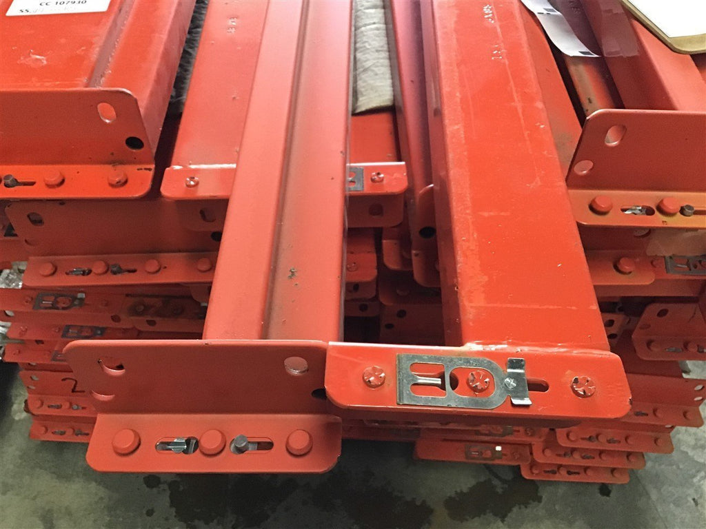 Teardrop Pallett Racking Beams 13 FT Long