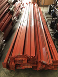 Teardrop Pallett Racking Beams 13 FT Long