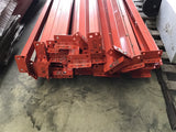 Teardrop Pallett Racking Beams 13 FT Long