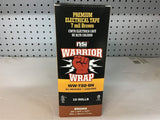 Warrior Wrap WW-732-BN Premium Electrical Tape 7 Mil Brown Box of 10