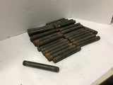 Black Iron Nipples 1/2" x 6" Lot of 39