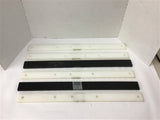UHMW Plastic Strip 24" x 1 3/4"W x 3/8" TH Lot of 6