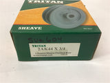 Tritan 2AK44X3/4 Pulley 2 Grrove A Width Belt 3/4" Bore