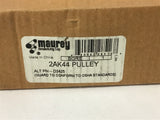 Maurey 2AK44 Pulley 1' Bore 2 Groove A width Belt