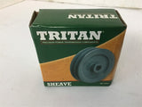 Tritan BK28x3/4 Single Groove Pulley 3/4" Bore No Hub