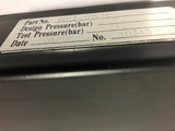 Radiator PD12-07-001 19 Design Pressure, 24 Test Pressure
