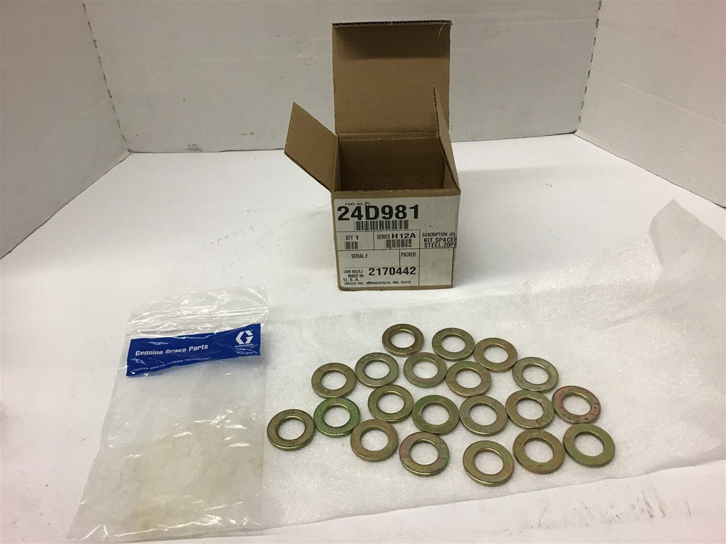 Genuine Graco Parts 24D981 Spacer Box of 20
