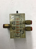 Bachman MC902 Air Distribution Block Lot of 3