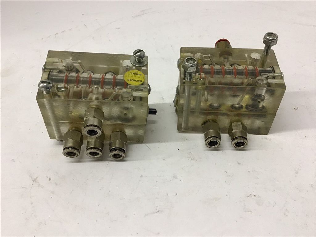 Bachman MC902 Air Distribution Block Lot of 2