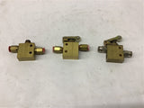 Humphrey TAC2 Miniature Pushbutton Valve Switch Lot of 3