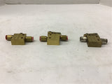 Humphrey TAC2 Miniature Pushbutton Valve Switch Lot of 3