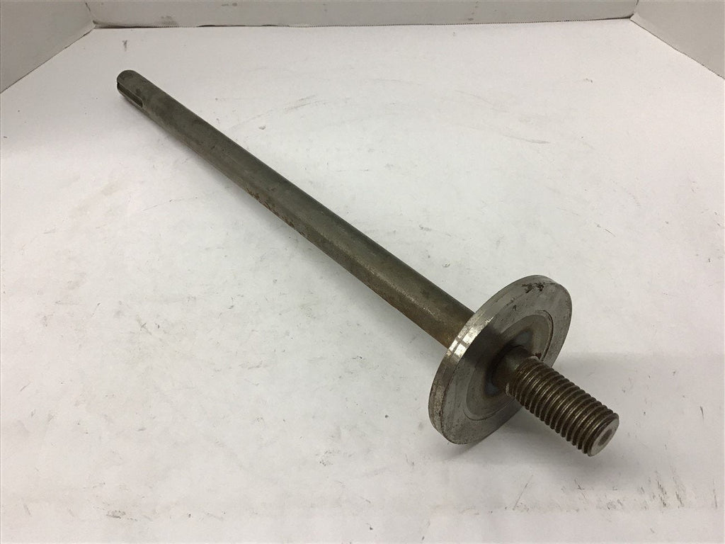 METAL SHAFT 1'' LEFT HAND THREADS X 2.25'' LONG OVER ALL LENGTH- 20-3/4"