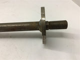 METAL SHAFT 1'' LEFT HAND THREADS X 2.25'' LONG OVER ALL LENGTH- 20-3/4"